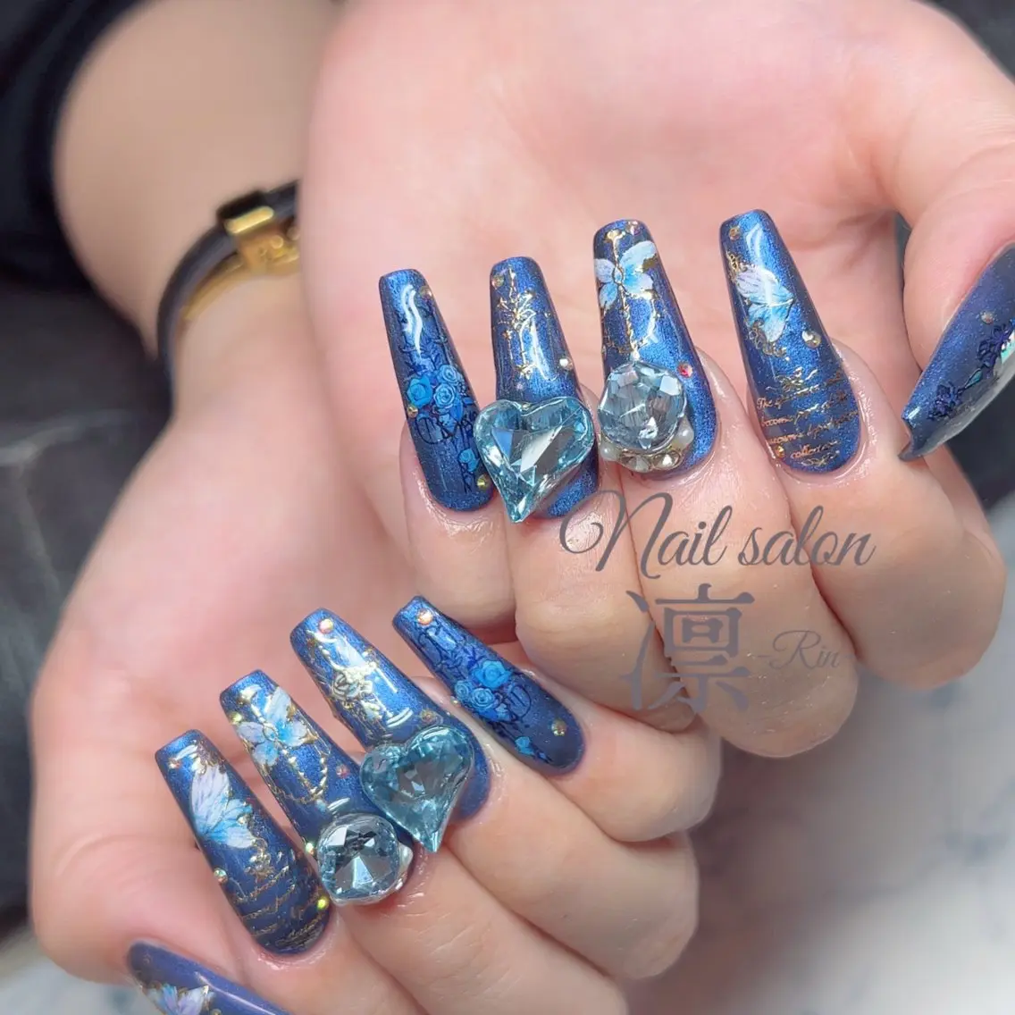 ネイル 持ち込み private salon凛のネイルデザイン