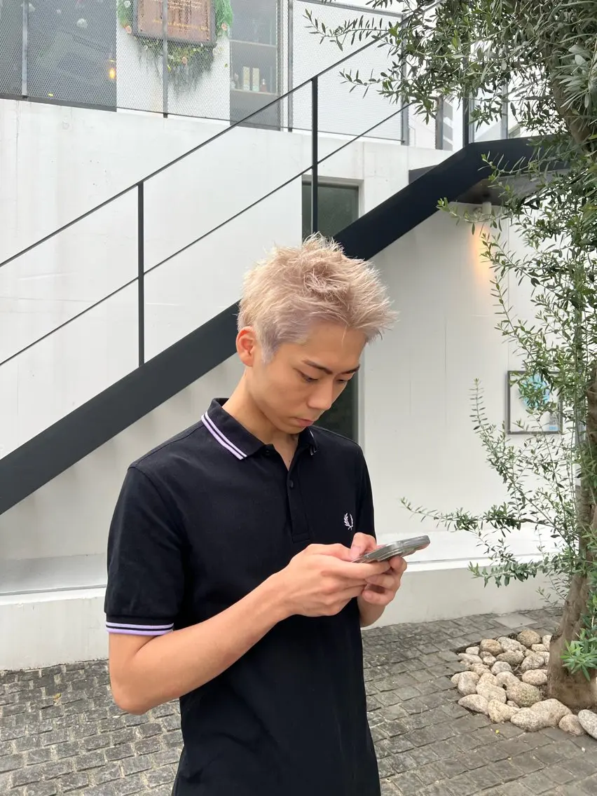 【ブリーチ2回】Wcolor 🍒+ 3steptreatmentの写真