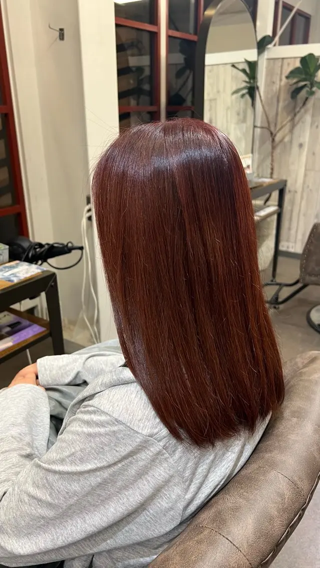 セミロング Rico /透明感カラー💎のヘアスタイル