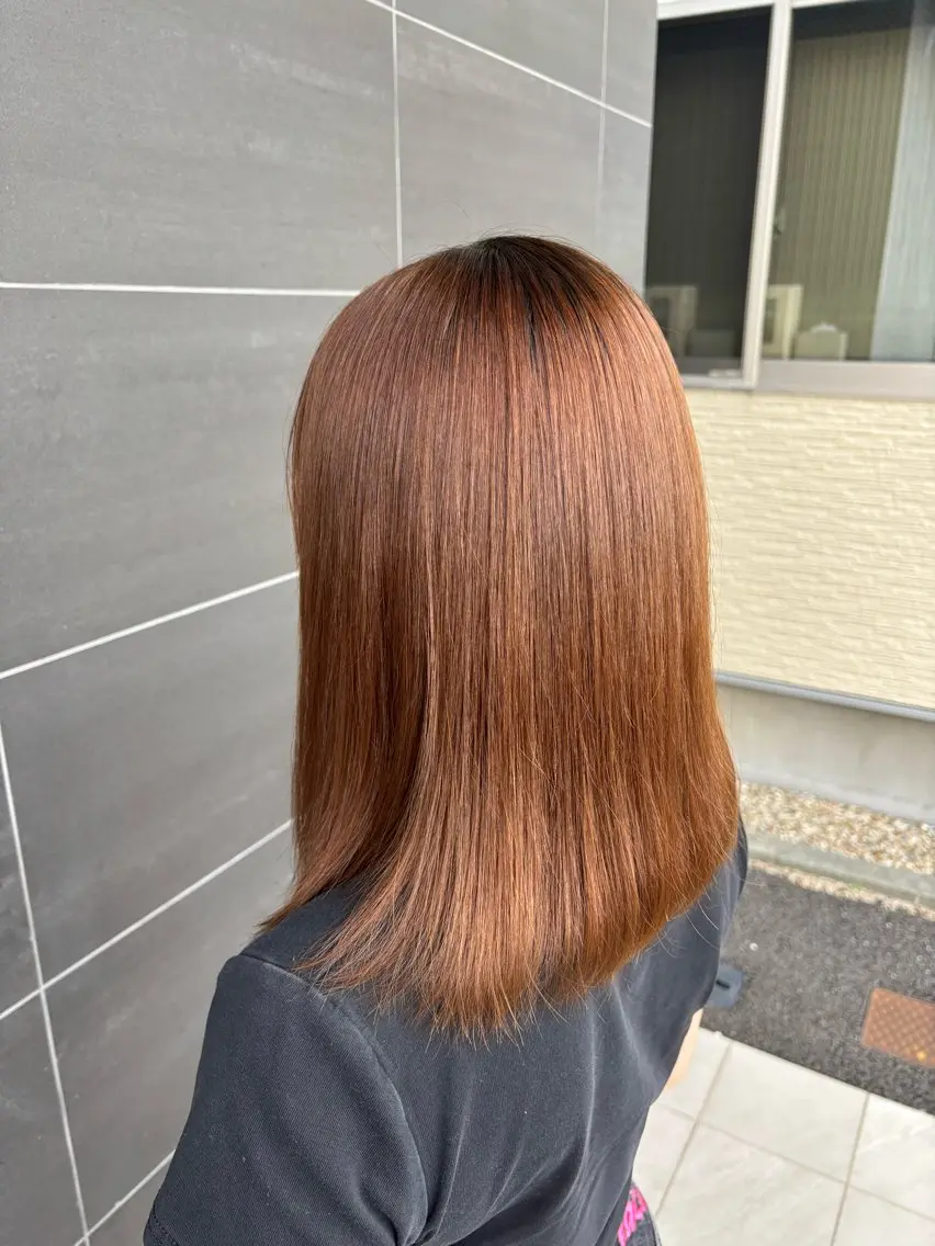 縮毛矯正 トリートメント みつか 🐶のヘアスタイル