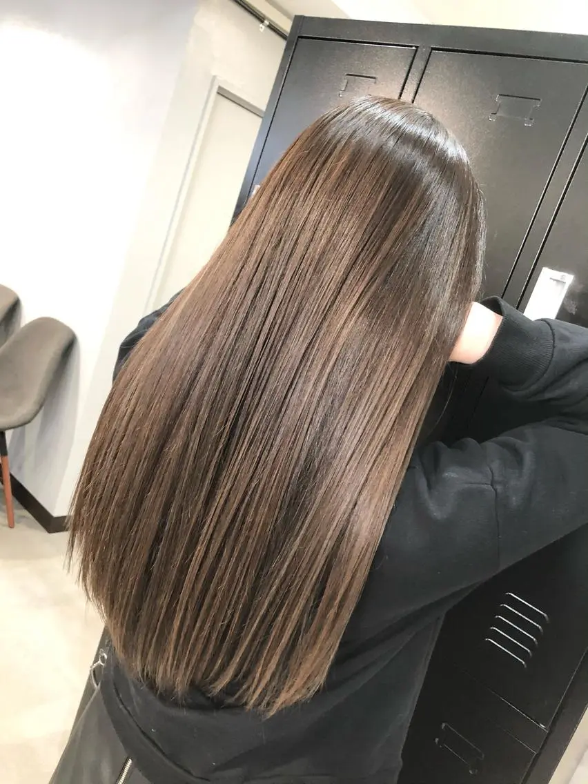 【人気No.3】フルカラー+髪質改善水素トリートメント💁♀️✨の写真