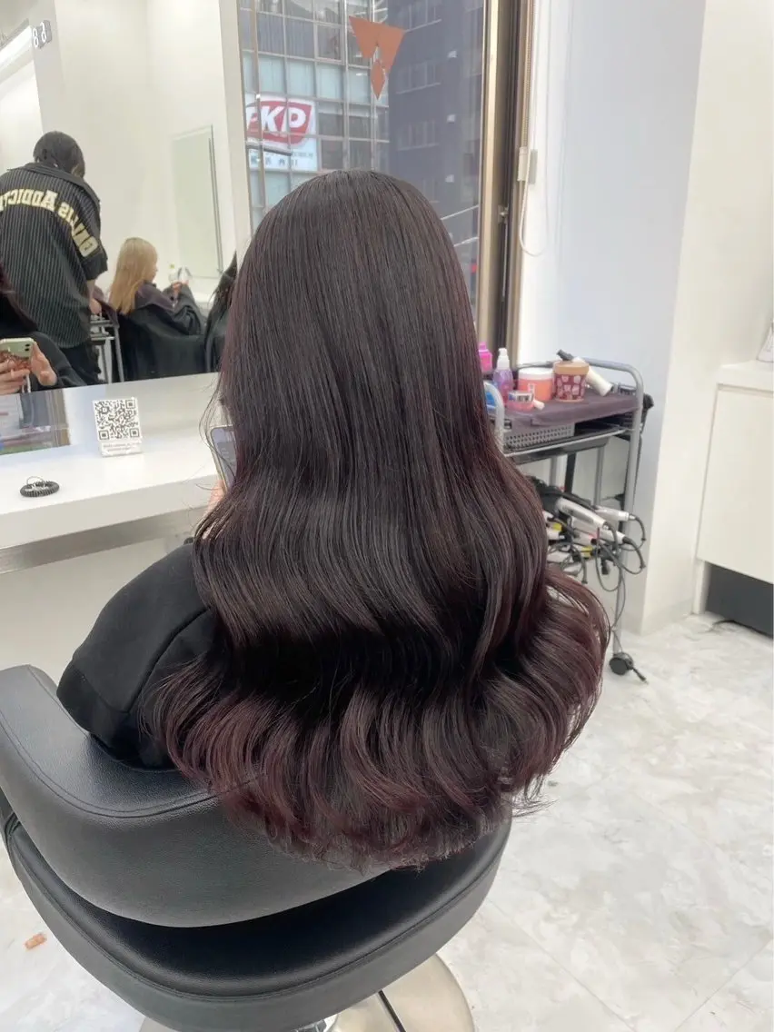 ロング 韓国ガーリー🤍ハイ トーン🤍Ayanaのヘアスタイル
