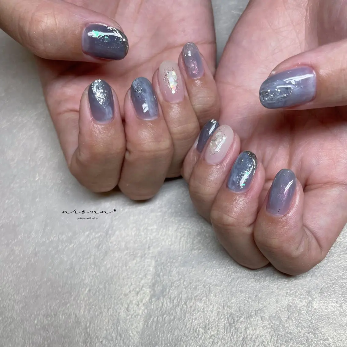 ネイル ハンドネイル nail salon ✷aronaのネイルデザイン