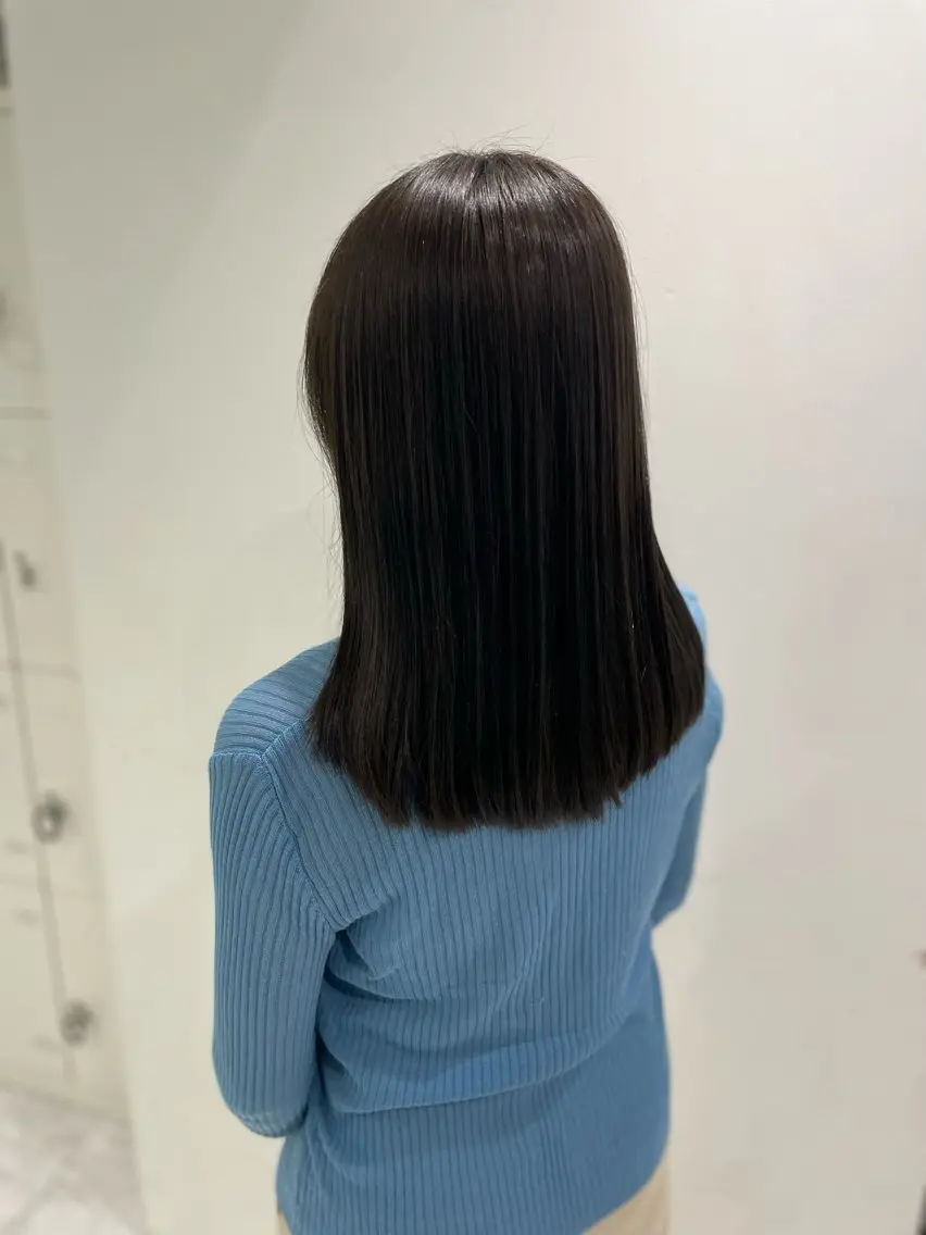 セミロング カラー ヘアアレンジ カット ヘアカラー トリートメント 【透明感×レイヤー】 🍃RIKU🍃のヘアスタイル