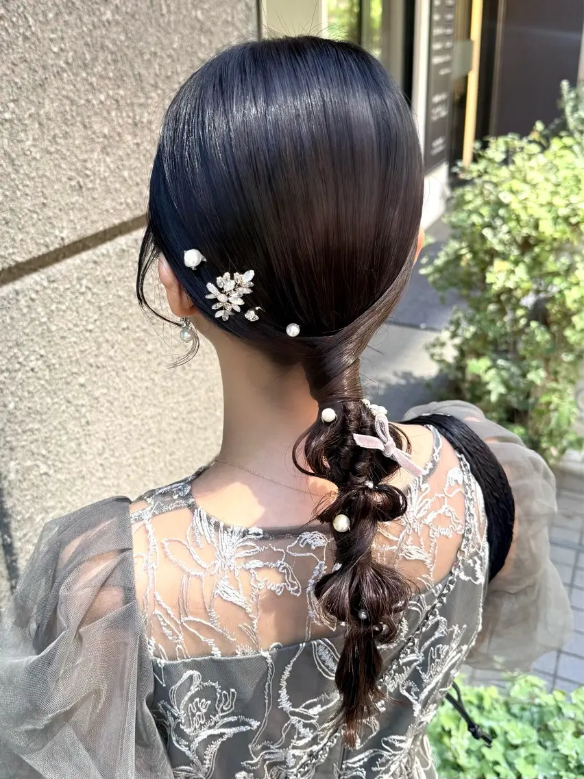 8:00早朝ヘアセット🎀の写真