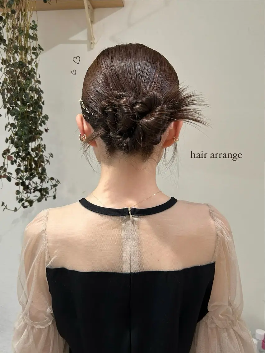 ヘアアレンジ ヘアセット ﾏﾂｴｸ/men's /ｶﾗｰ🎀ﾋｶﾙのマツエク・マツパデザイン