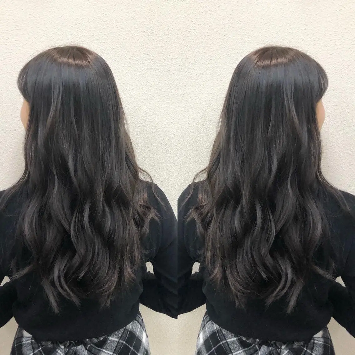 ロング カラー グレージュ 縮毛矯正職人/艶髪 ✨️村上 渉のヘアスタイル