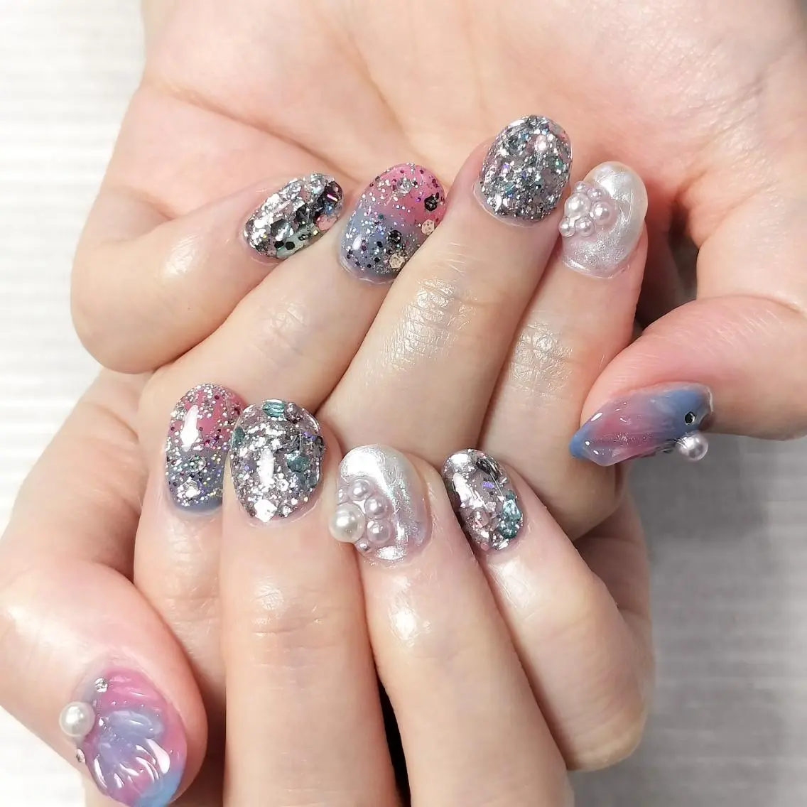 ネイル ハンドネイル 桃子 Nail高円寺のネイルデザイン