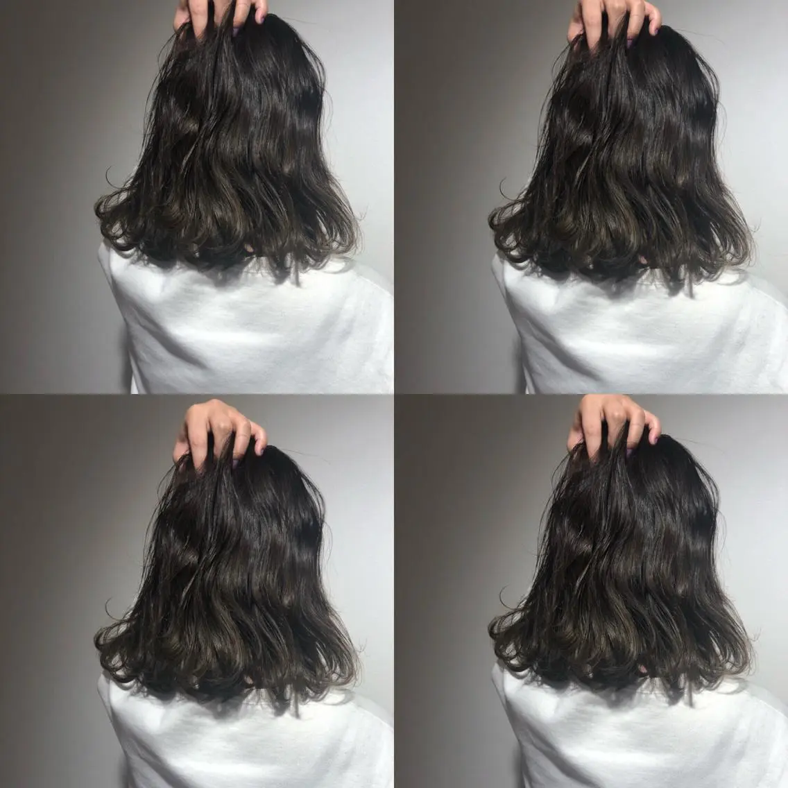 ミディアム カラー カット ヘアカラー トリートメント ♡美髪•艶髪♡砂川 なつきのヘアスタイル