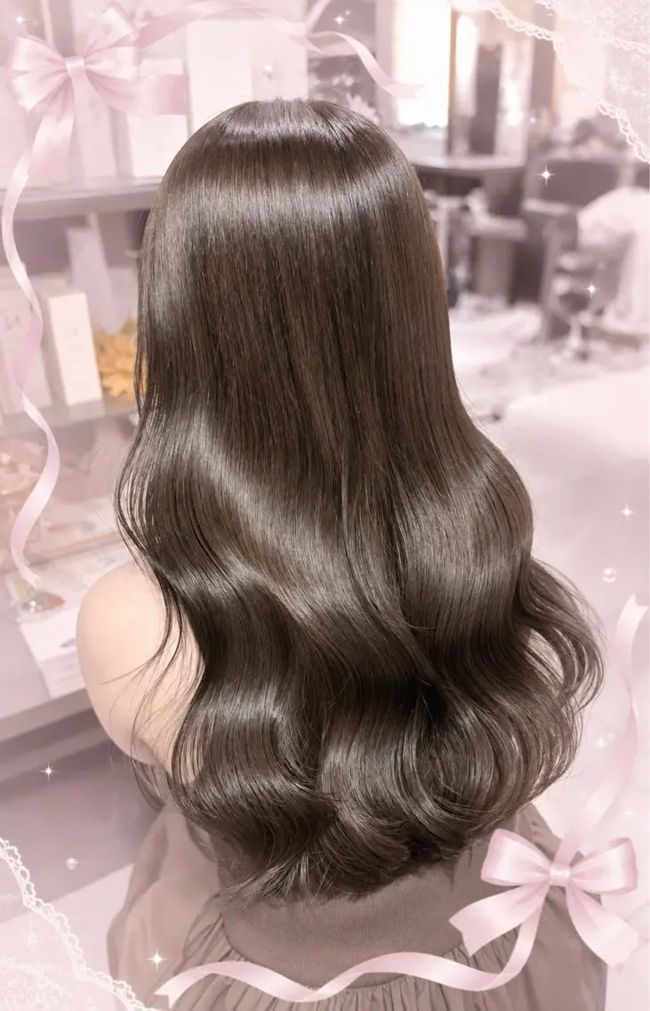 カラー ブラウンカラー 透明感カラー オリーブブラウン ヘアカラー トリートメント Azu🎀/マツエク 🍒/ブラウン🤎のヘアスタイル