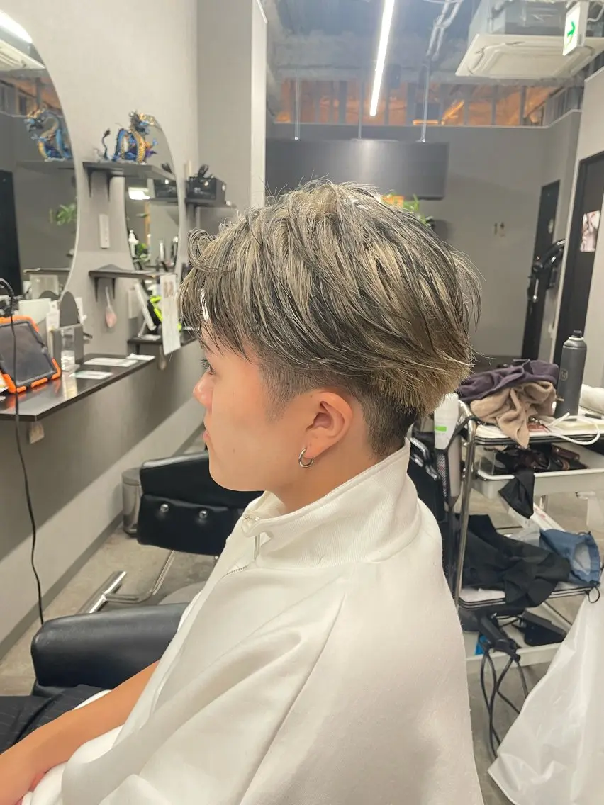 メンズ 刈り上げ 🌹ミラクル美容師 🌹くっぽのヘアスタイル