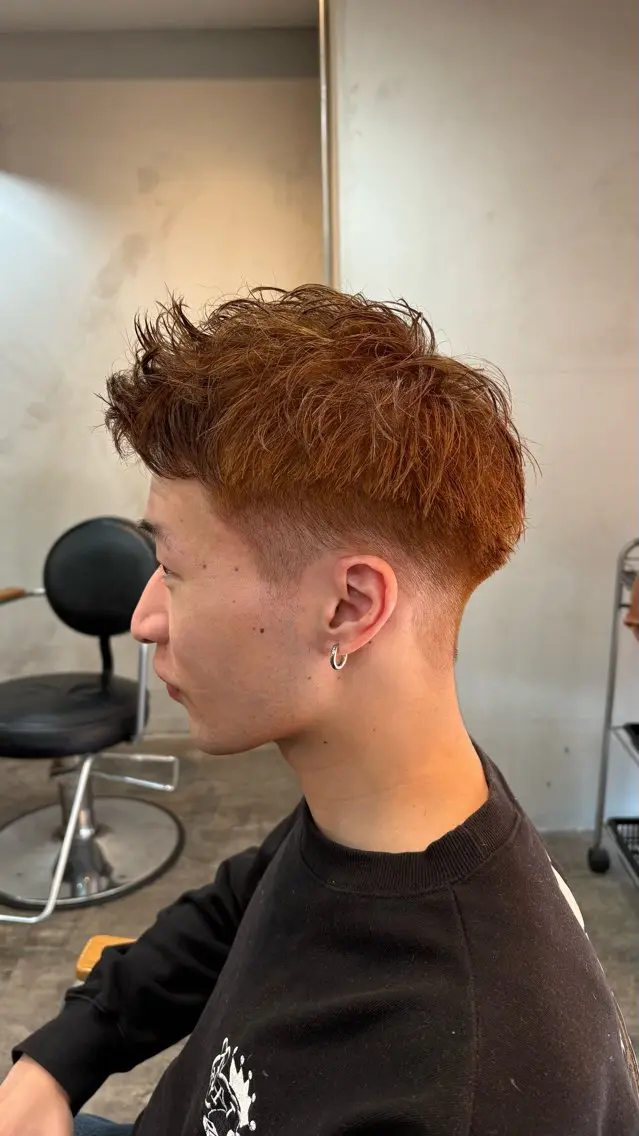 メンズ メンズブリーチ 青木 星翔のヘアスタイル