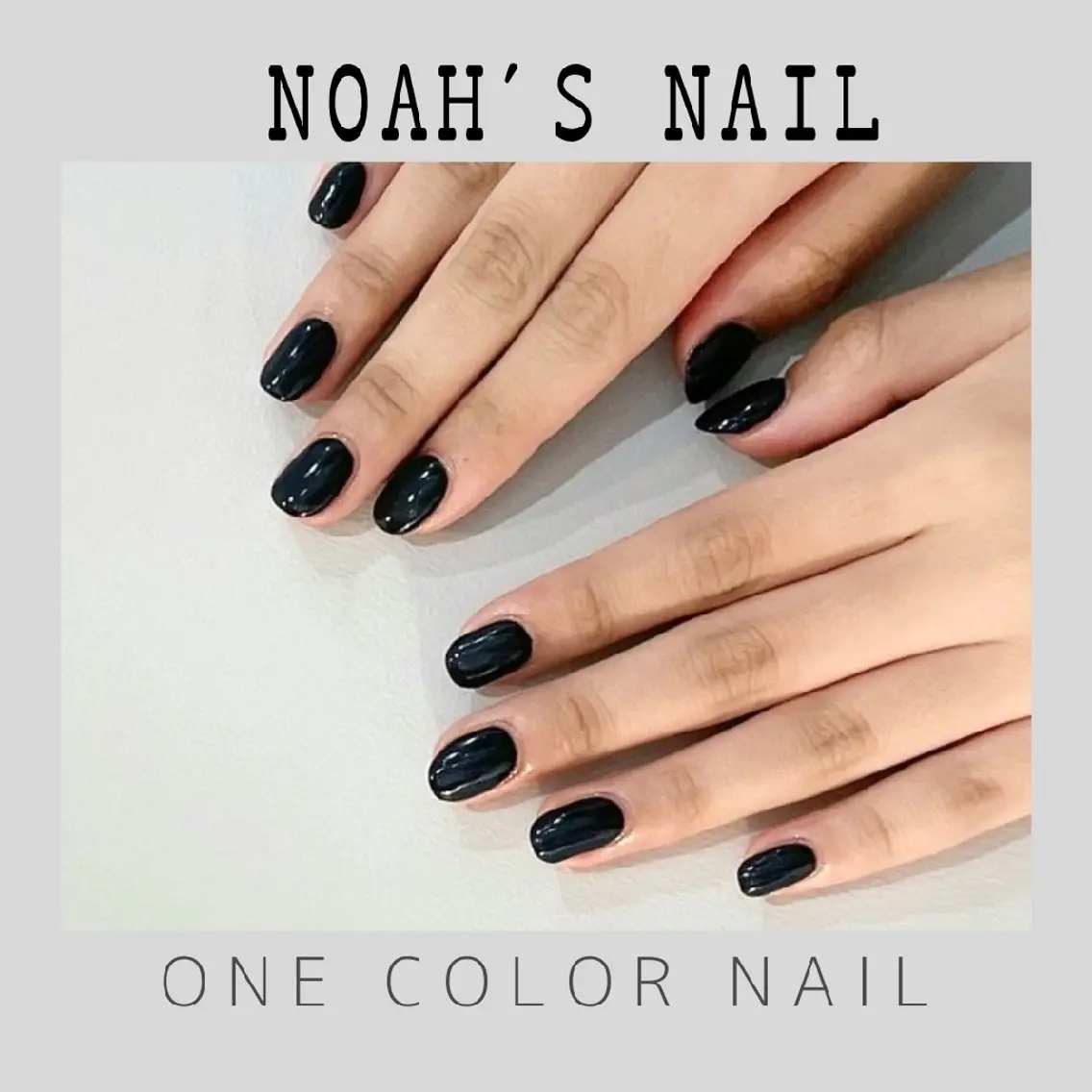 ネイル 長さ出し メンズネイル シンプルネイル ハンドネイル Noah'snail   のネイルデザイン