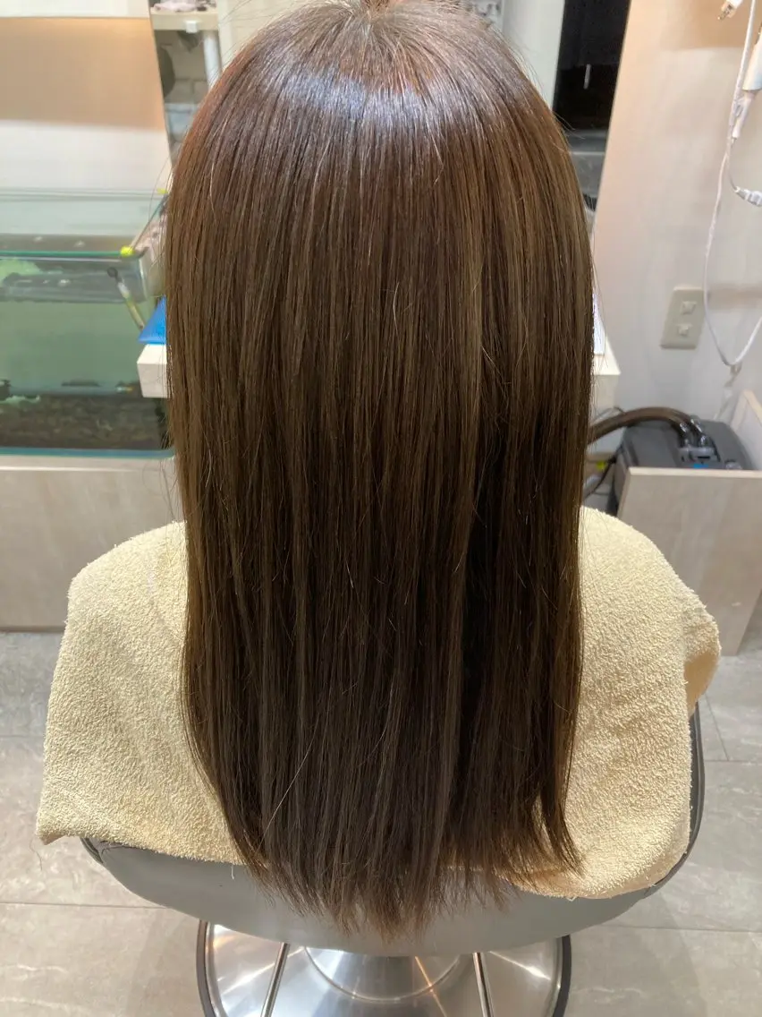 カラー ヘアカラー トリートメント Soleil 🌷ハナ🌷のヘアスタイル