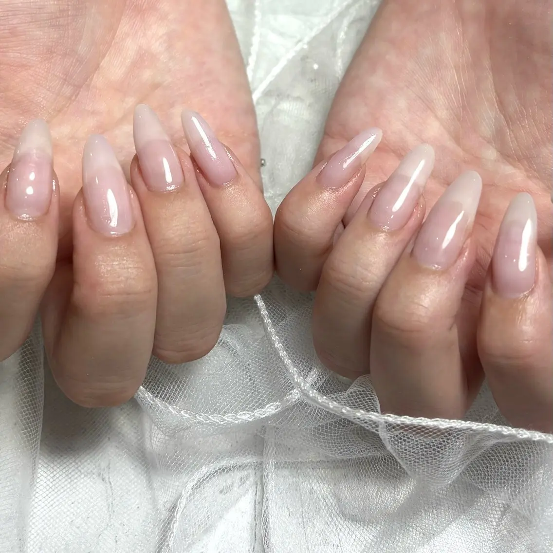 ネイル ハンドネイル WHITE NAIL 鳳店AYUMIのネイルデザイン