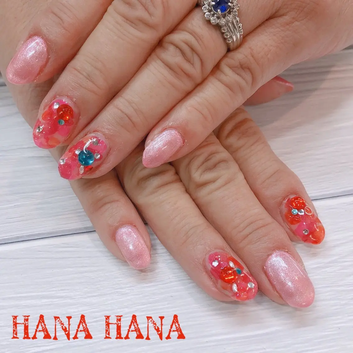 ネイル ジェルネイル HANAHANAのネイルデザイン