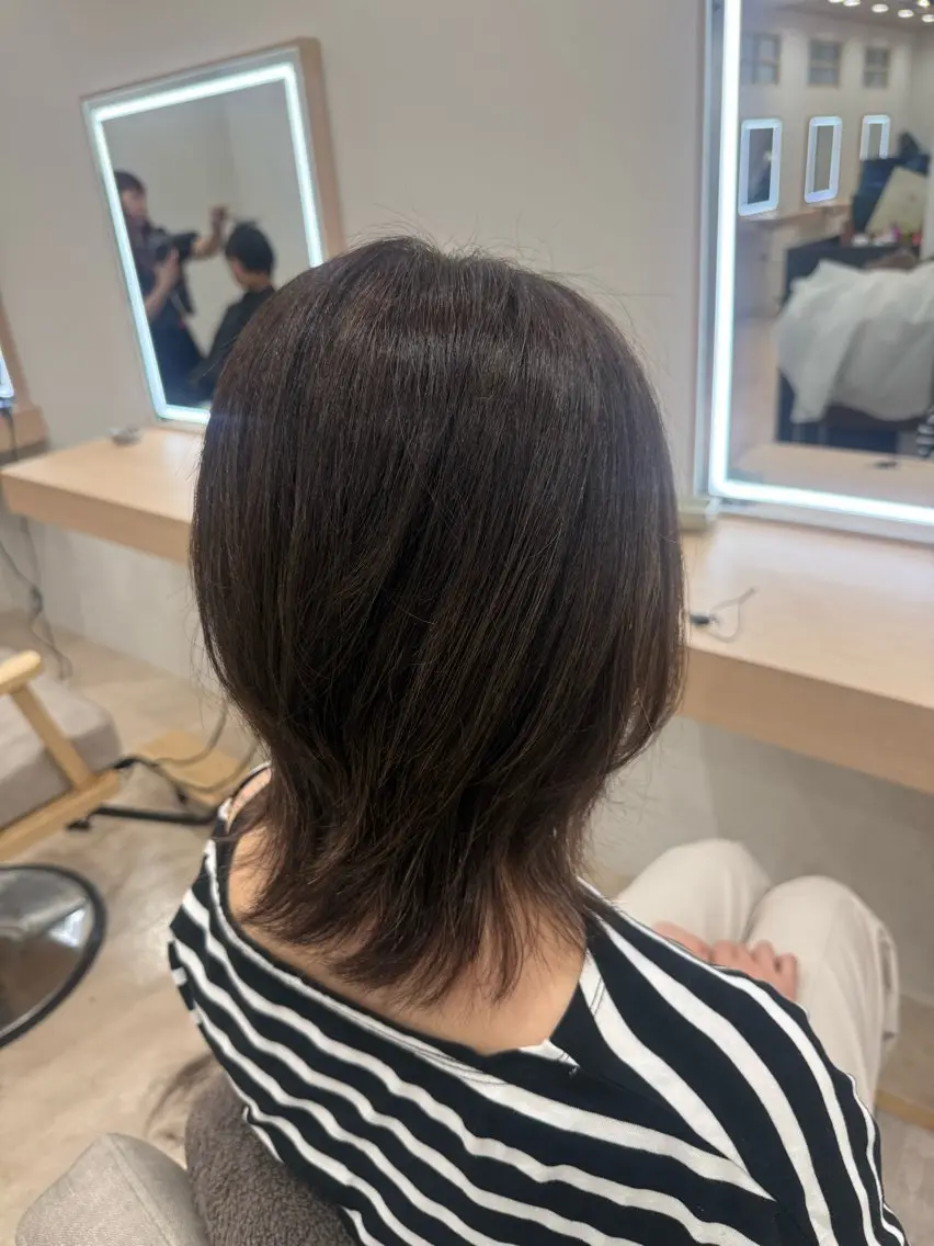ミディアム littleesta 那月のヘアスタイル
