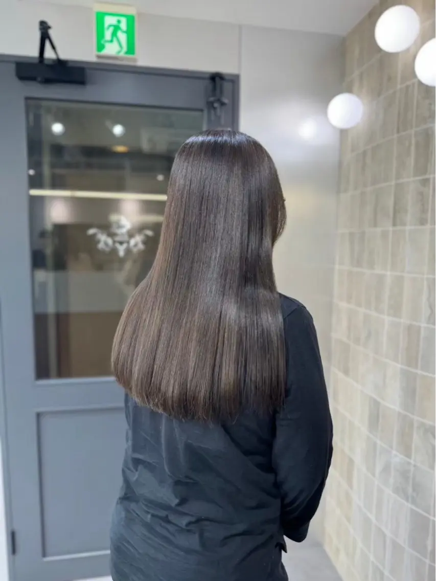 ロング トリートメント 吉田 勇大のヘアスタイル