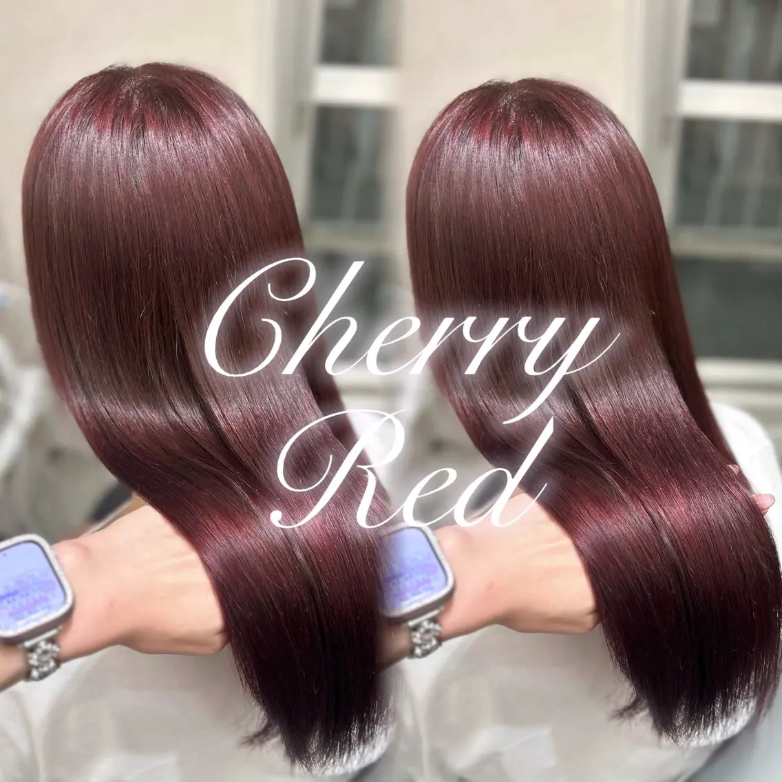 ロング ヘアカラー トリートメント 💘Rei💘透明感 艶カラー/新宿のヘアスタイル