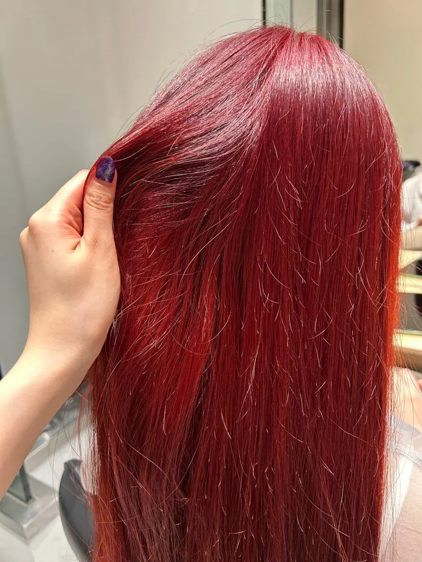 ロング カラー ヘアカラー トリートメント ヘアセット 垢抜け/レイヤー /艶カラー🪼風香のヘアスタイル