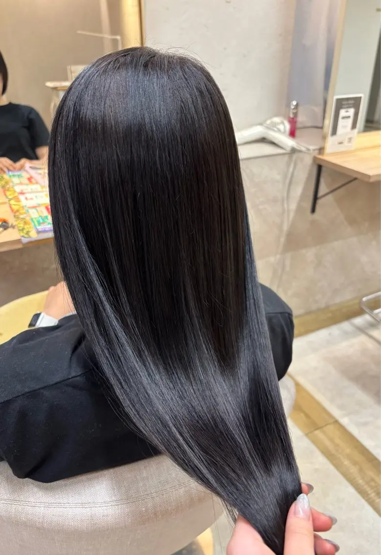 カラー アッシュ アッシュグレー ヘアカラー トリートメント MaryHarris 西区姪浜/Mihoのヘアスタイル