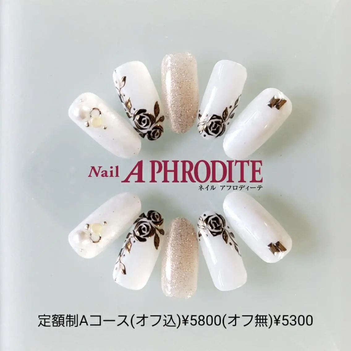 ネイル 持ち込み ニュアンスネイル ハンドネイル Nail Aphroditeのネイルデザイン