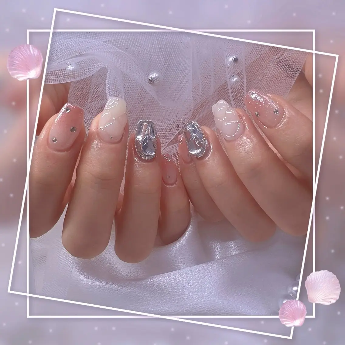 ネイル 春ネイル ハンドネイル Chill Nailsalonのネイルデザイン