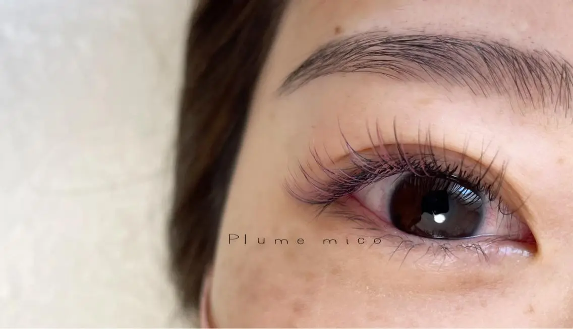 マツエク・マツパ マツエク Plume micoのマツエク・マツパデザイン