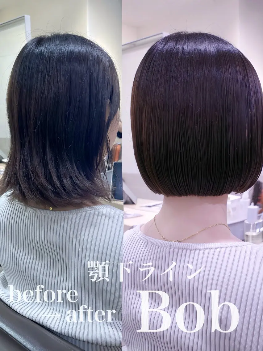 ショート ボブ 川本 裕🌿のヘアスタイル