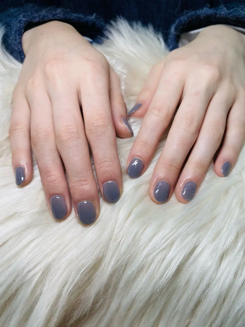 ネイル ワンカラーネイル nail Latteのネイルデザイン