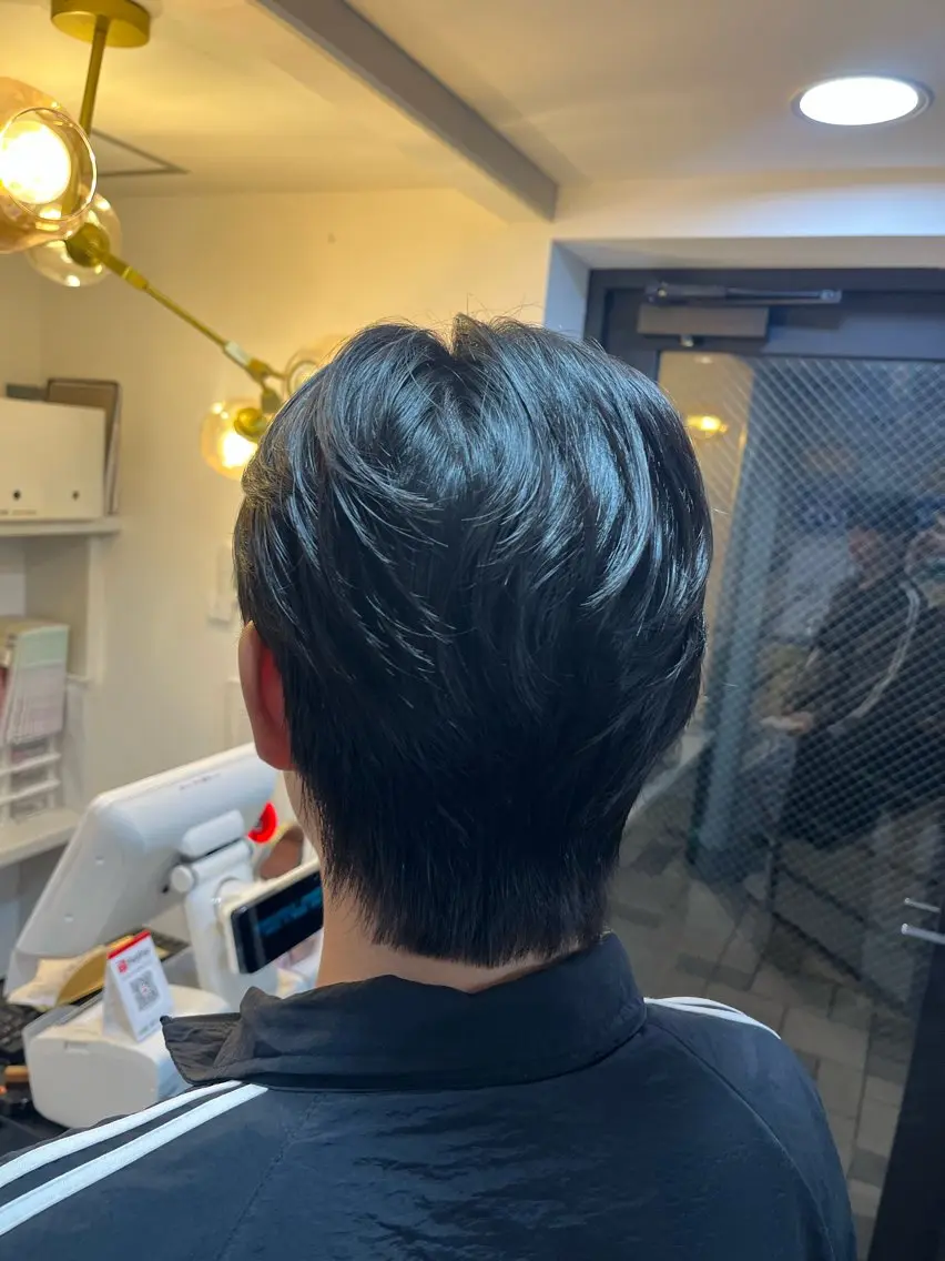 💎韓国ヘア🇰🇷メンズカット＋パーマ（トリートメントサービス）👦🏻💙詳細をご確認ください。の写真