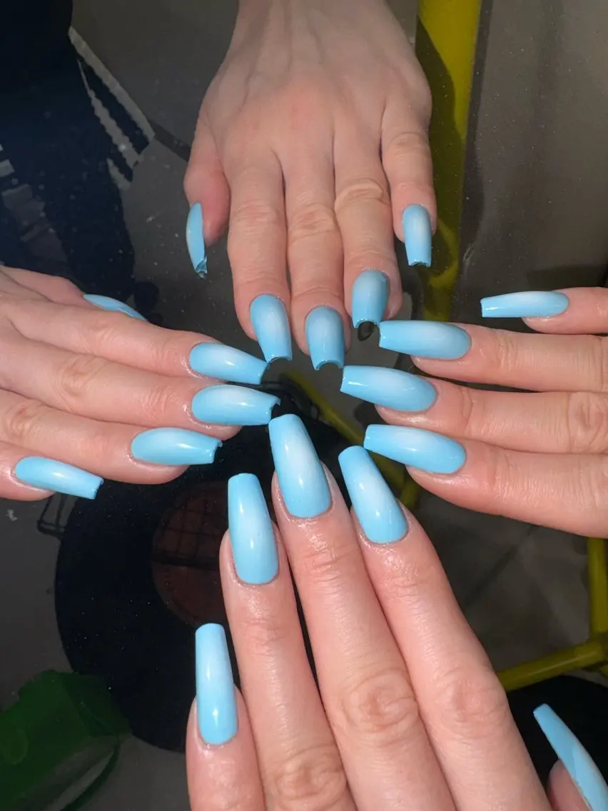 ネイル 春ネイル 33nail✴️栄 スミレ❇️Gel-xのネイルデザイン