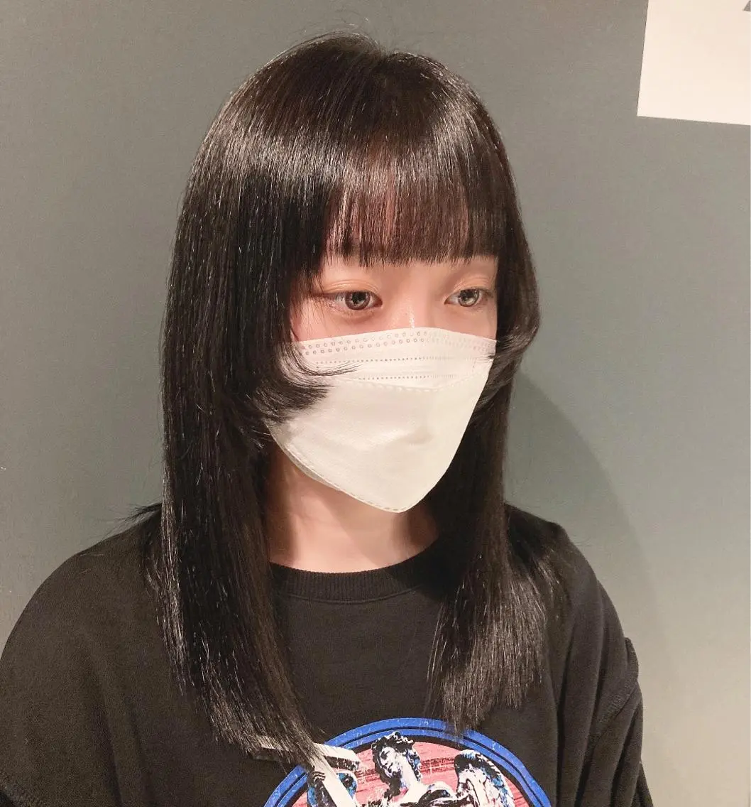 💫人気急上昇中💫全体カット➕お顔周りデザインカット➕栄養たっぷりトリートメント➕クイックヘッドスパの写真