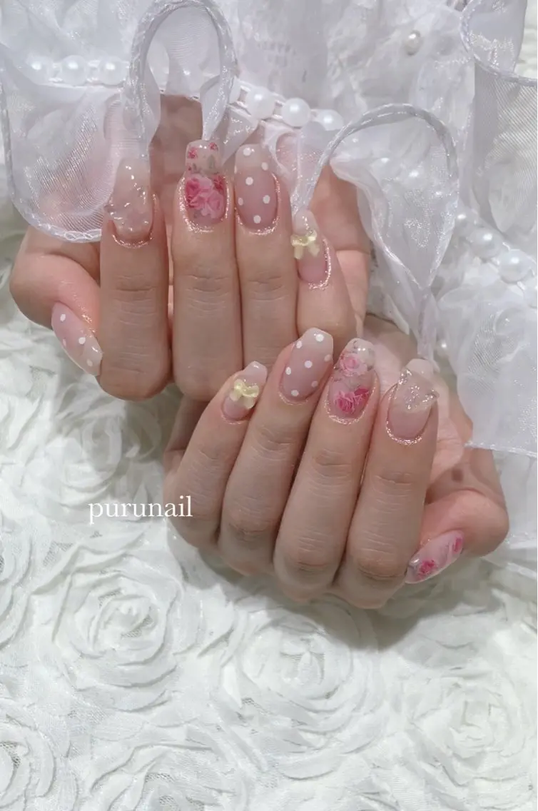 ネイル purunail 🤍のネイルデザイン