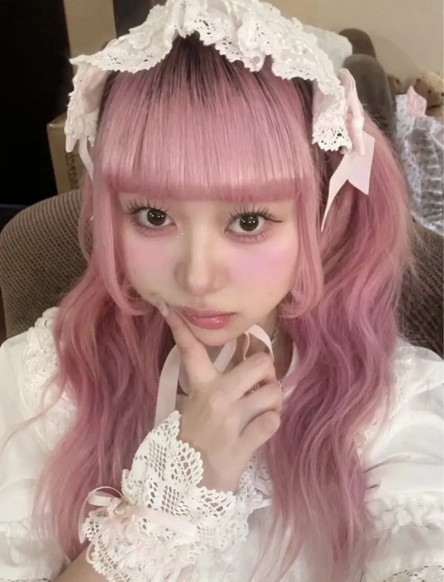 ロング カラー プルエクステ ブリーチ エクステ カット ヘアカラー エクステ 🪸店長ハイトーン エクステmisakiのヘアスタイル