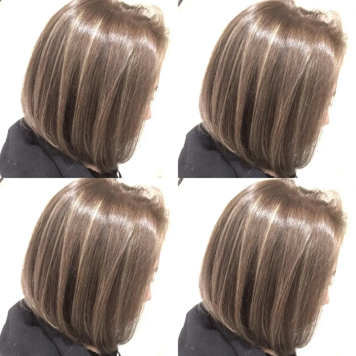 ショート カラー ベージュカラー ハイライトカラー 3Dハイライト ハイライト ヘアカラー トリートメント 井上 一平のヘアスタイル