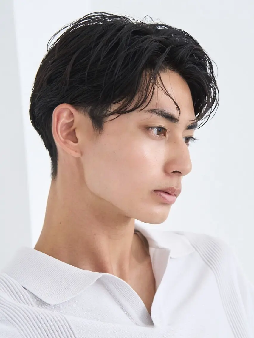 ショート カラー パーマ ヘアアレンジ メンズ カット パーマ fifth 窪田潤平のヘアスタイル