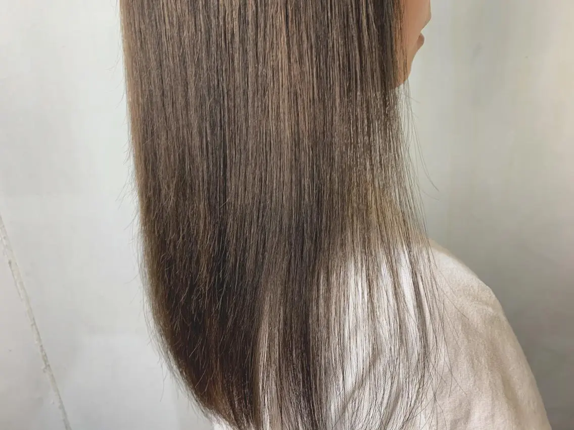 ロング カット トリートメント 河原 亮のヘアスタイル