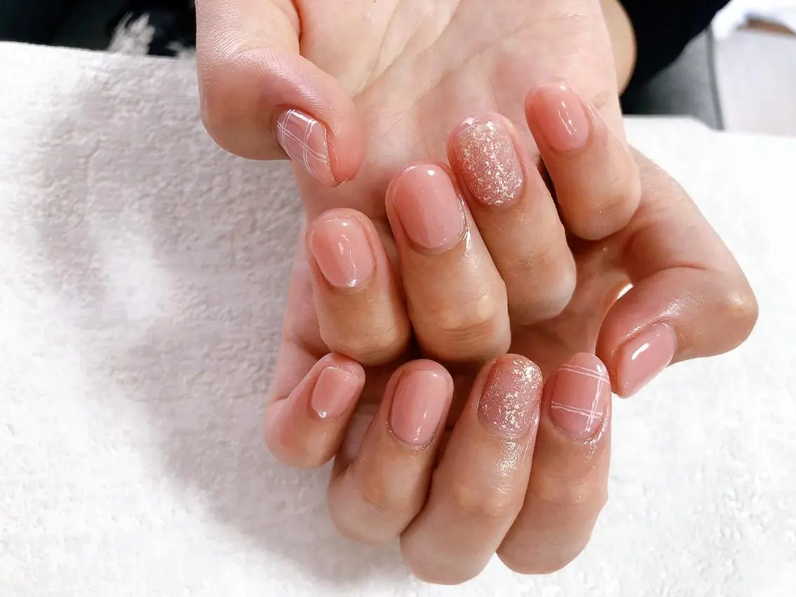 ネイル ジェルネイル 韓国ネイル メンズネイル パラジェル シンプルネイル mogunail &blowのネイルデザイン