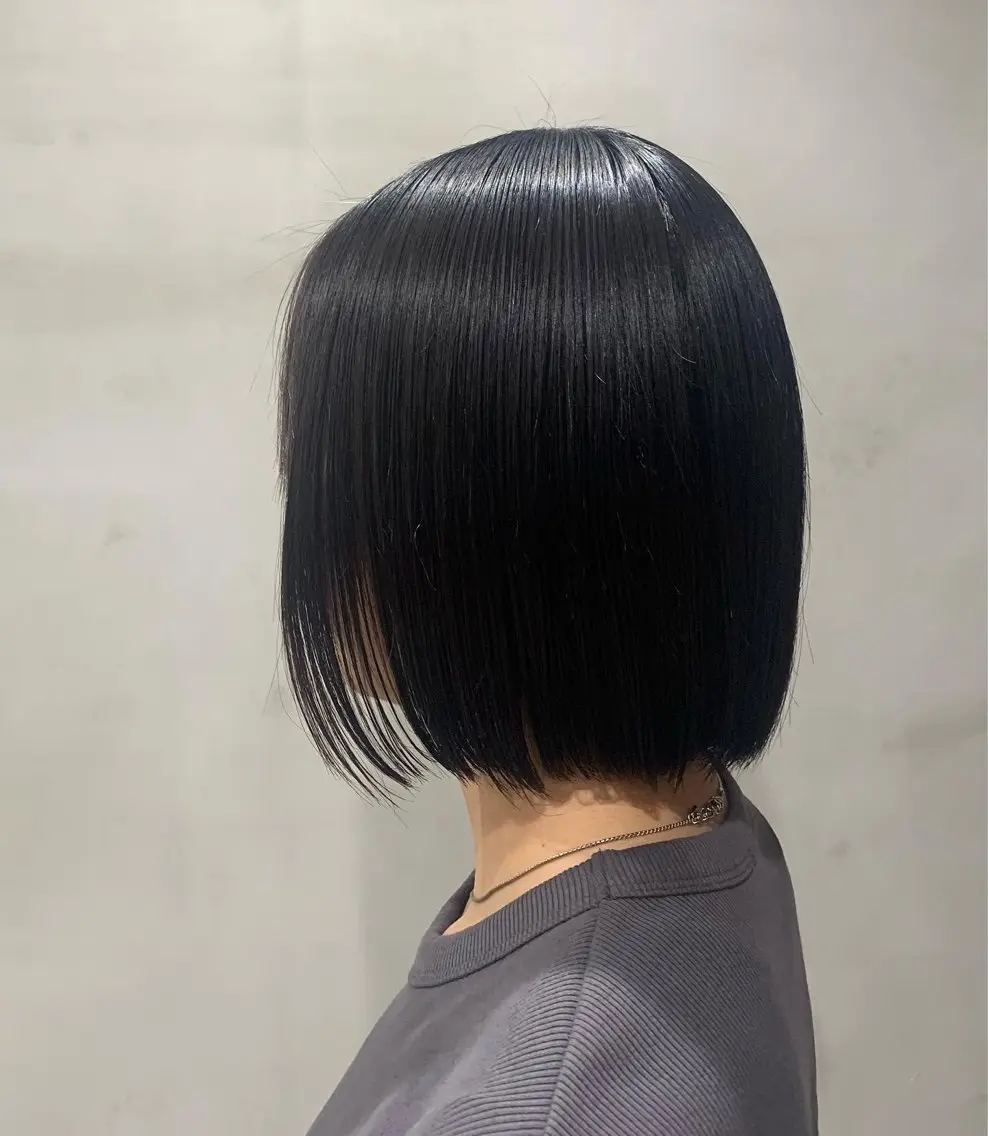 ミディアム lena🎀 透明感カラー/韓国風のヘアスタイル