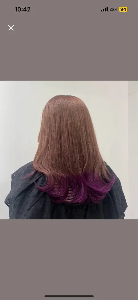 ロング Luce 府中のヘアスタイル