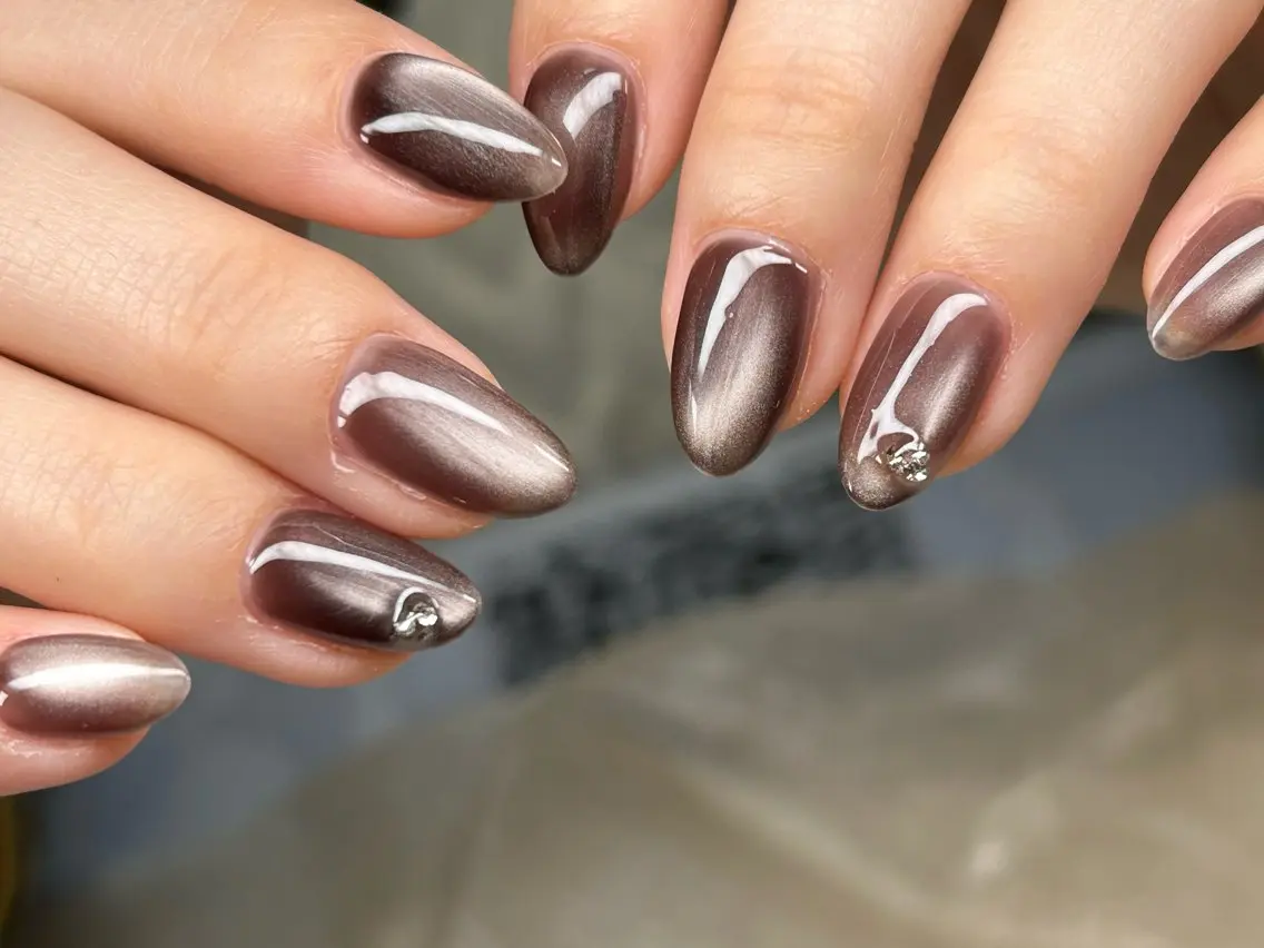 ネイル アートネイル チークネイル 成人式 入学式 長さ出し ハンドネイル Lino Nailのネイルデザイン