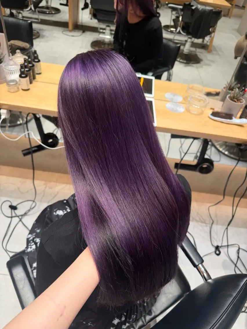 ロング ヘアカラー あおい /ブリーチモデル募集のヘアスタイル