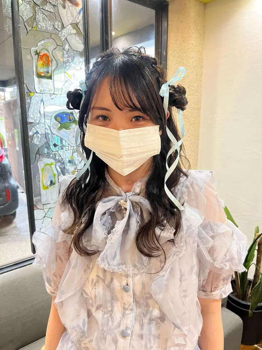 ヘアアレンジ 大人可愛い:: Rioのヘアスタイル