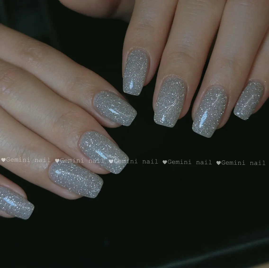 ネイル フラッシュネイル ネイルチップ Gemini nail.Yukiのネイルデザイン