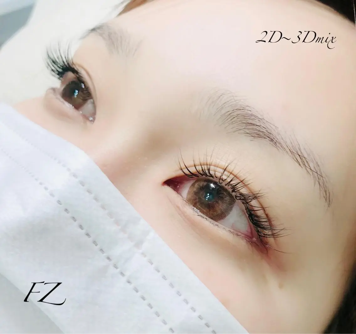マツエク・マツパ ケラチンラッシュリフト バインドロック 束感まつ毛 Cカール キュート マツエク eyelash presh yukaのマツエク・マツパデザイン