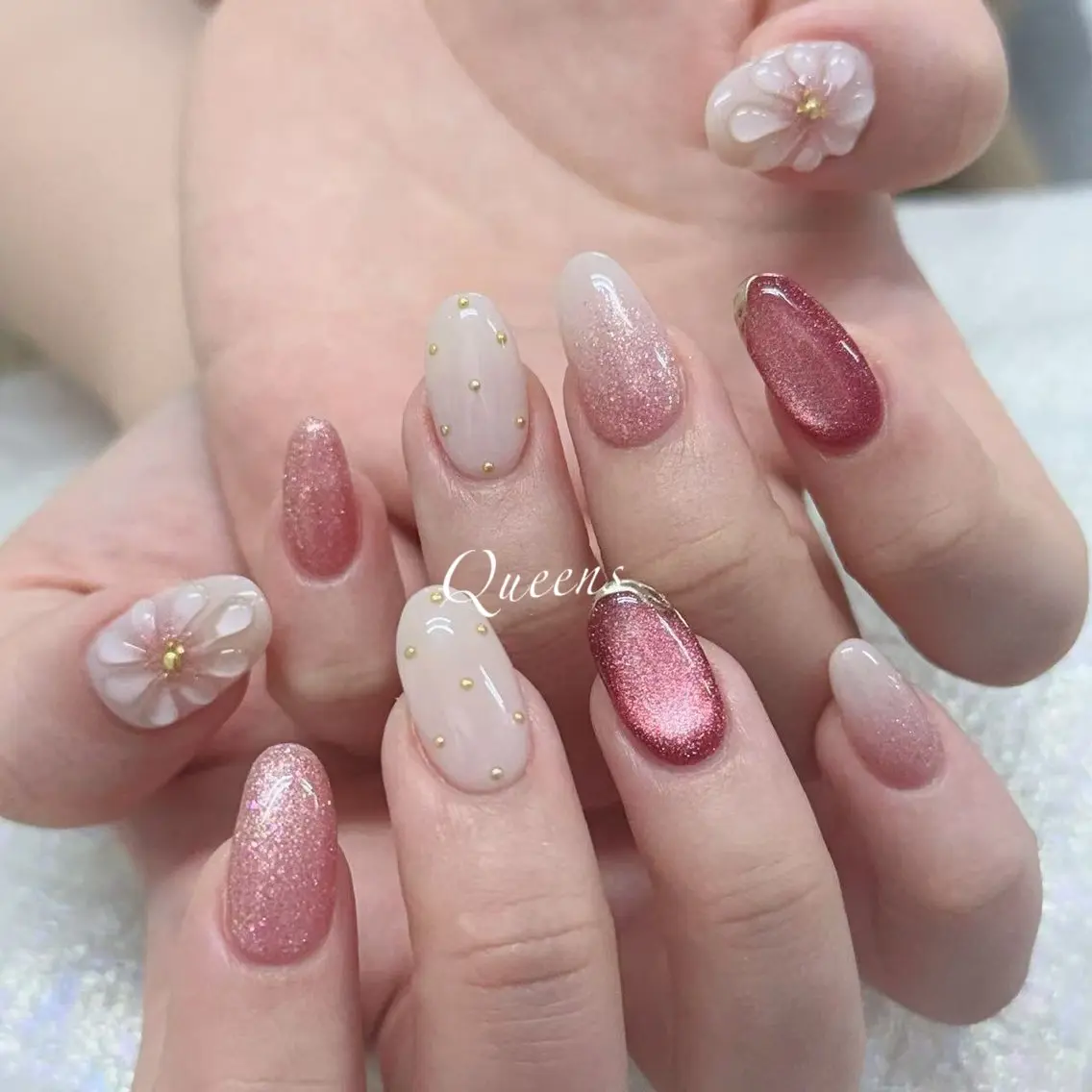 ネイル ハンドネイル Queen's ゆなのネイルデザイン