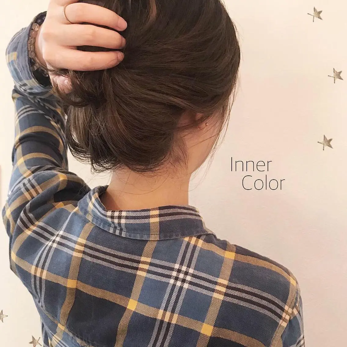セミロング カラー 市川 千夏のヘアスタイル