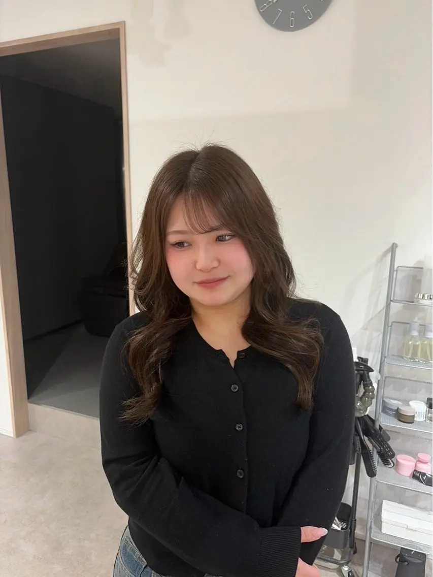 ロング カラー ヘアカラー トリートメント SAAYA/ カラーモデル募集中のヘアスタイル