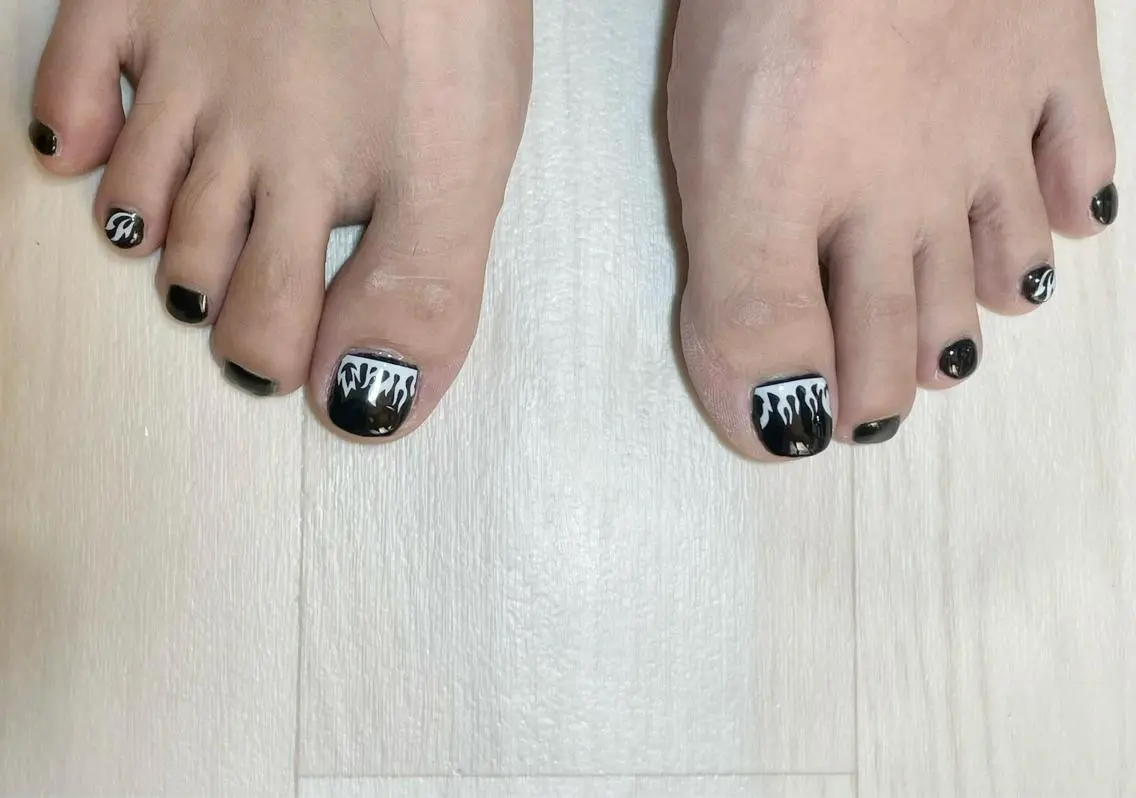 ネイル フットネイル ジェルネイル メンズネイル Shizuka Nail Salonのネイルデザイン